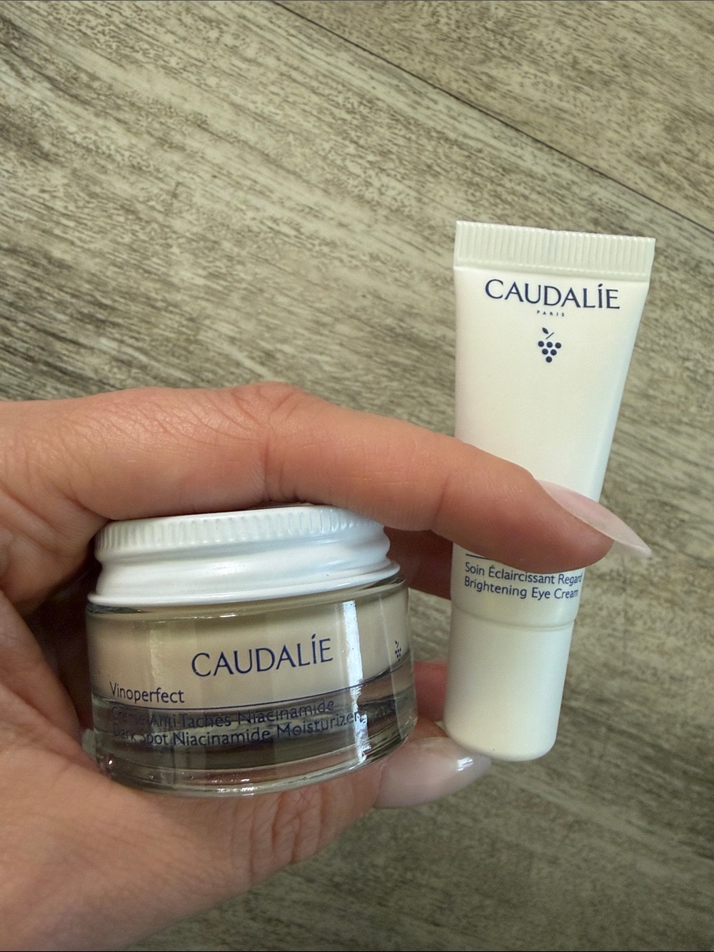 Caudalie White Niacinamide Moisturizer & Brightening Eye Cream Duo